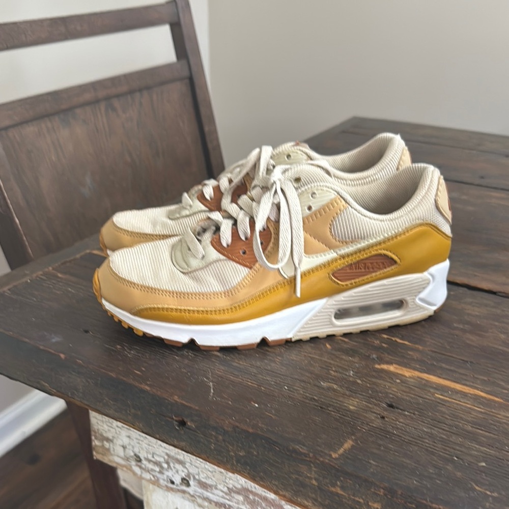 Nike Women's Sneakers in Chutney & Oatmeal.